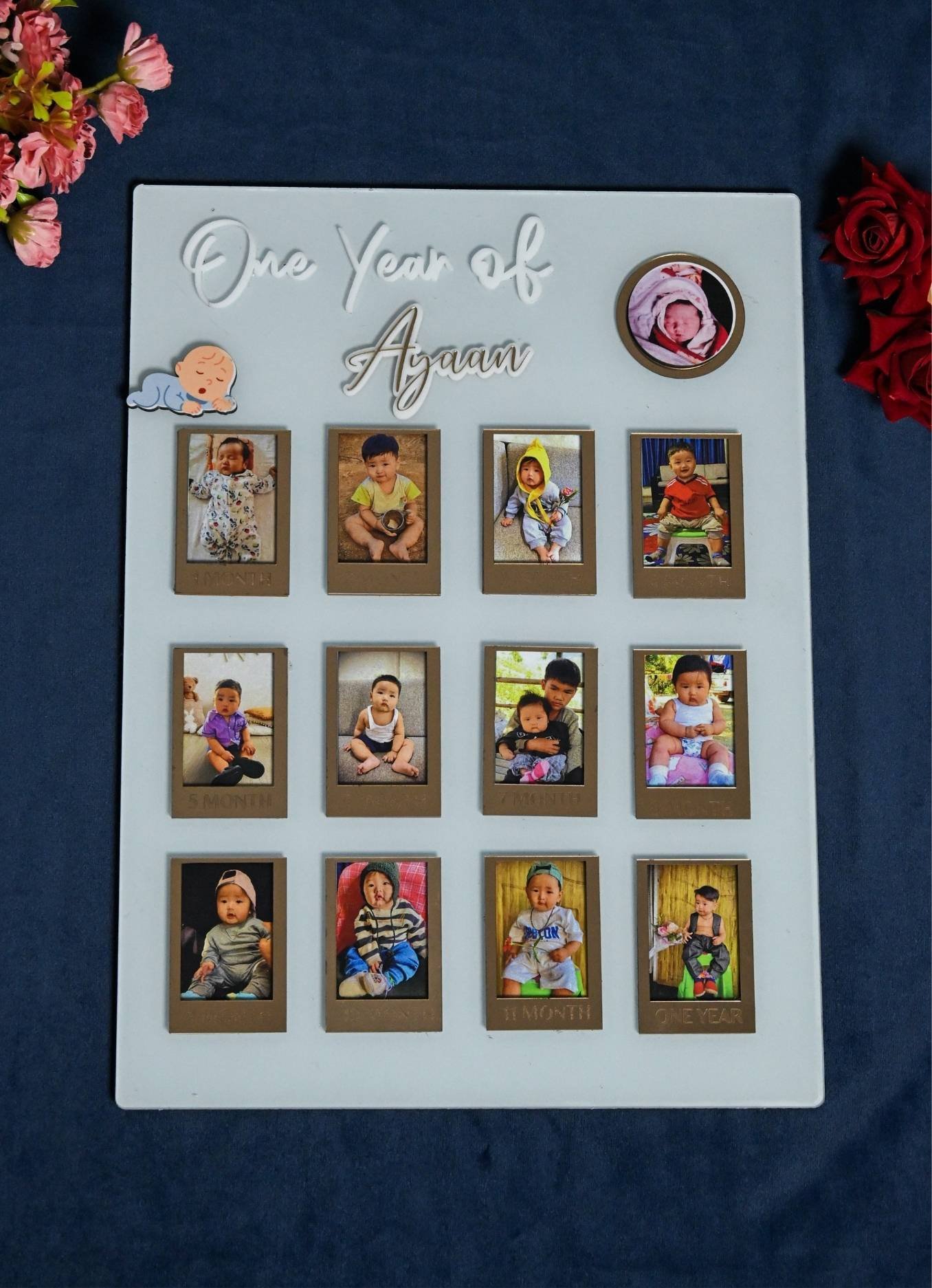 Baby Photo Board-Rectangular Shape - Image 3