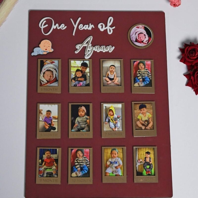 Baby Photo Board-Rectangular Shape